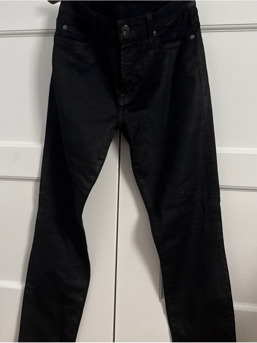 Women’s 7 For All Mankind Black Slim Jeans